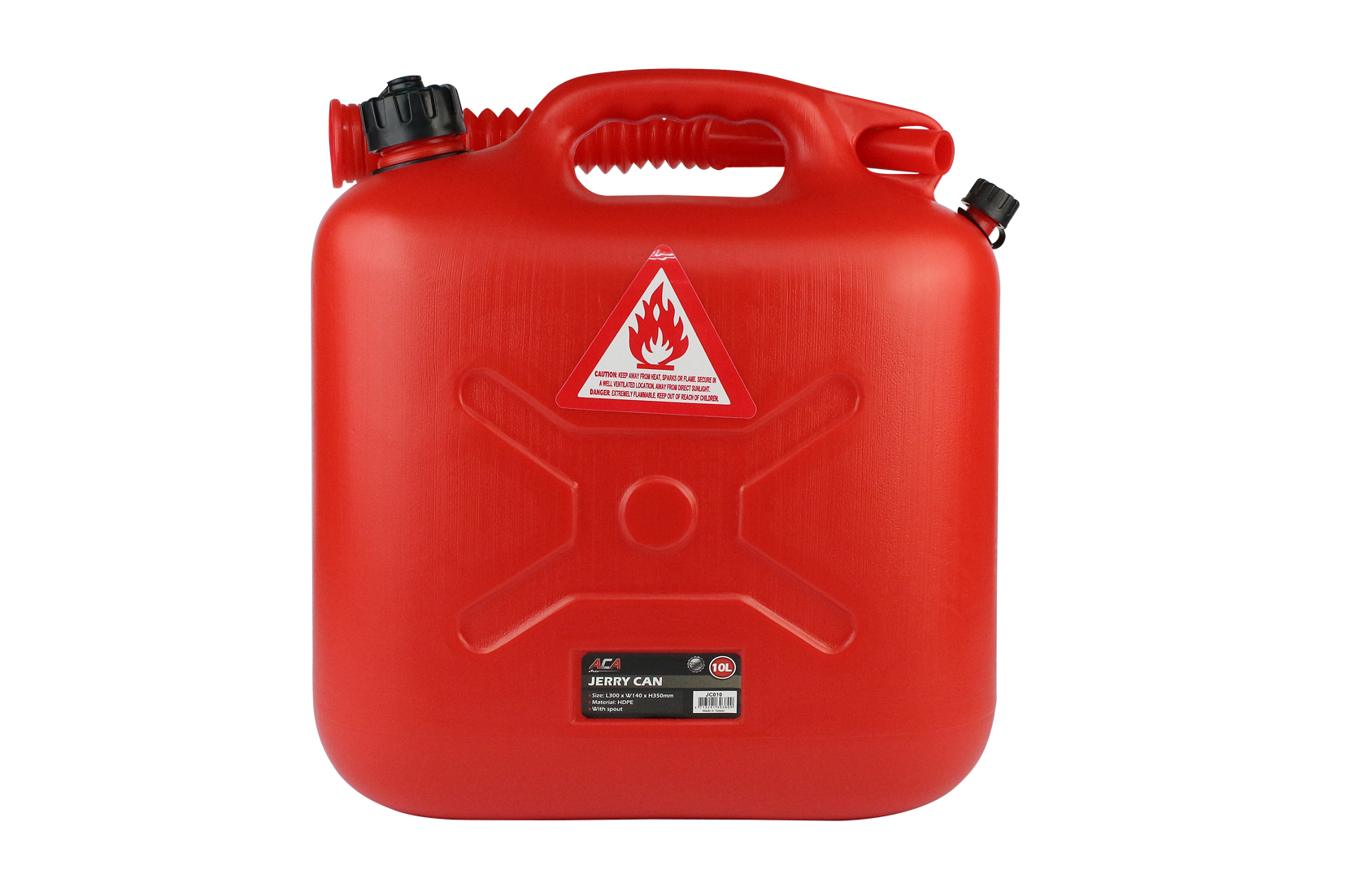 ACA - Jerry Can with Spout - 10 Litre