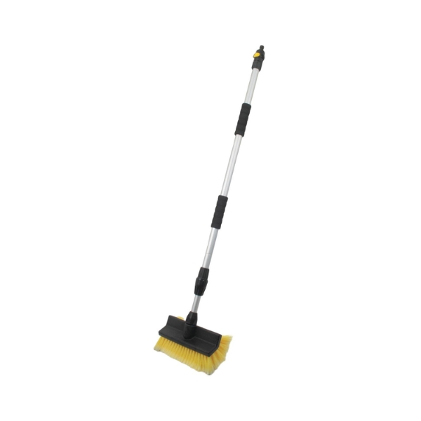 Extendable Wash Broom with Hose Pipe Adaptor