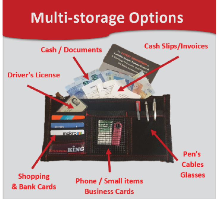Vehicle Visor Organiser and Storage - Image 2