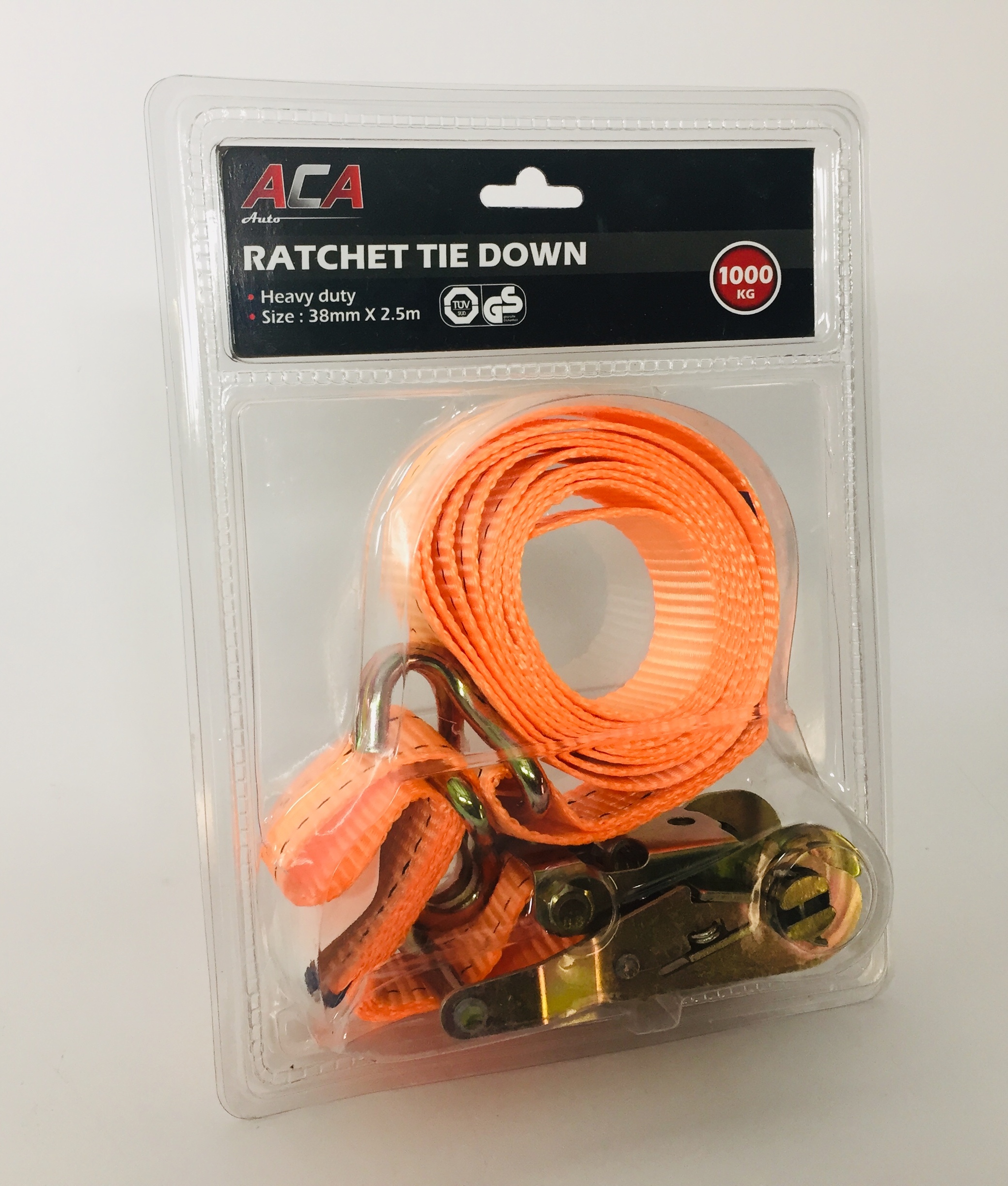 ACA - Ratchet Tie Down 1000kg - 2.5m - Image 3