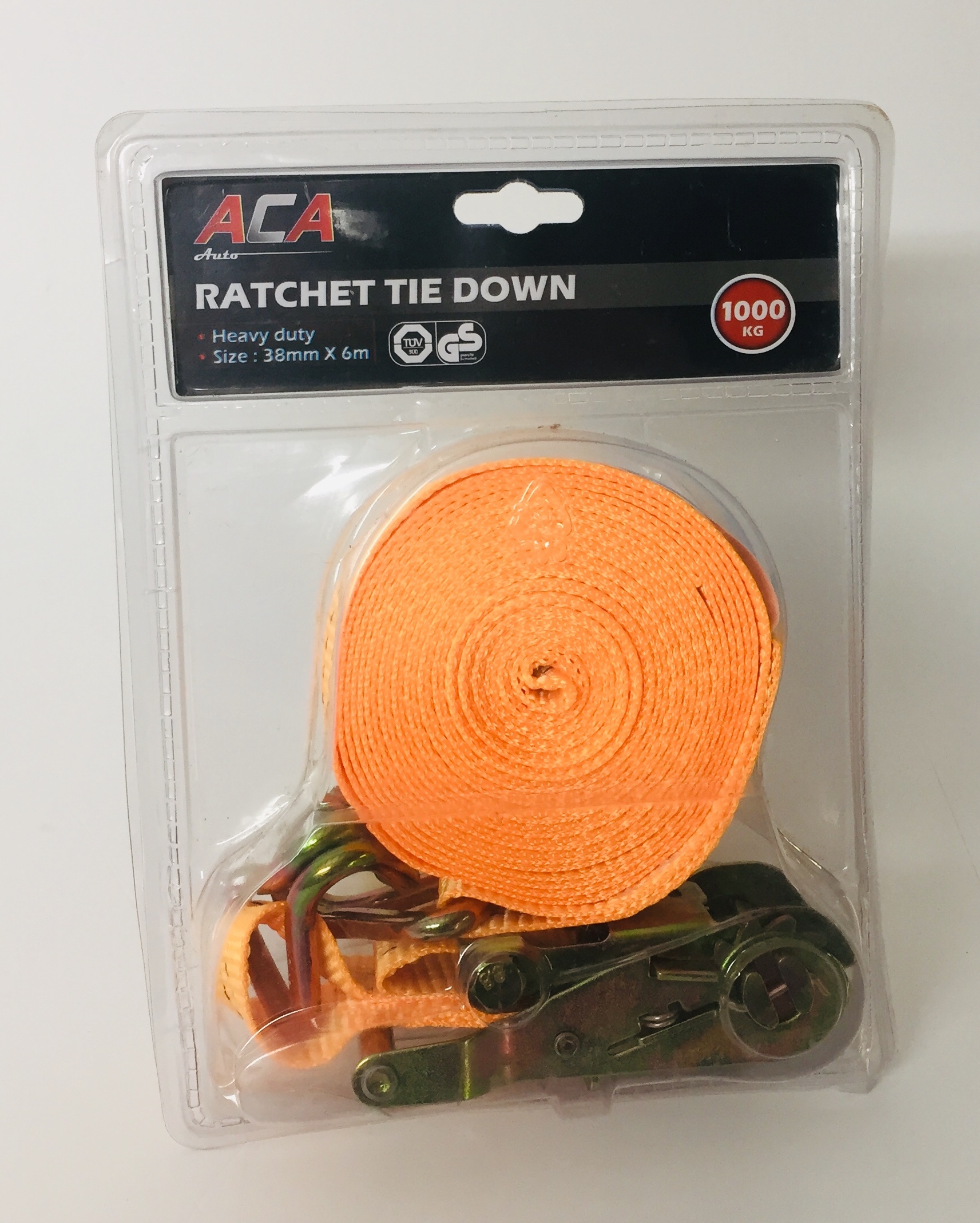 ACA - Ratchet Tie Down 1000kg - 6m - Image 2