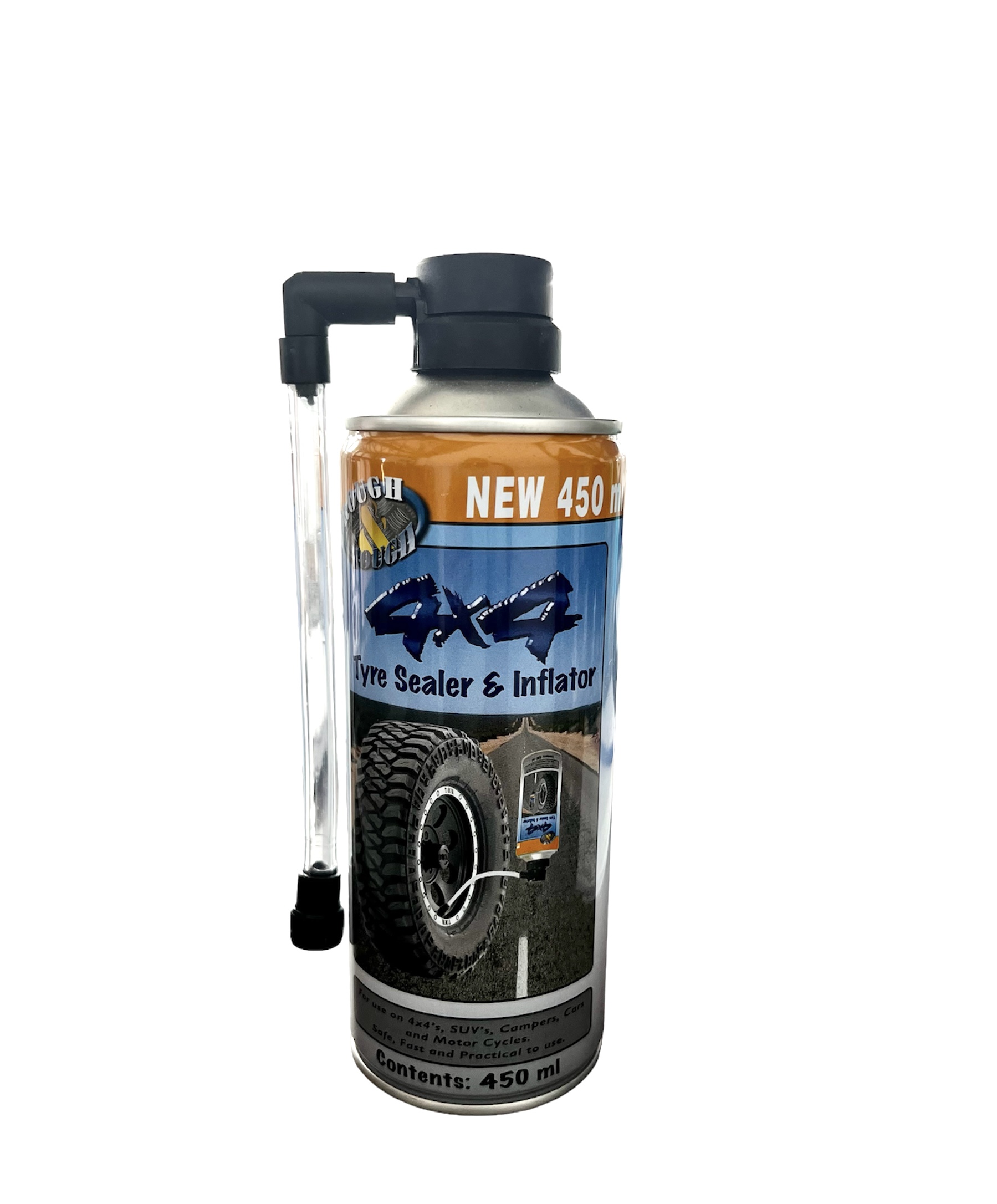 Rough & Tough Tyre Sealer & Inflator