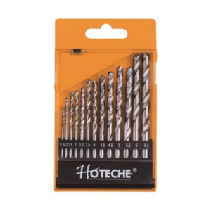 Hoteche 13pcs Drill Bit set, 13 Pieces Hss Twist Drill Bit Set