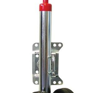 Jockey Wheel Heavy Duty Double Wheel With Swivel Mount