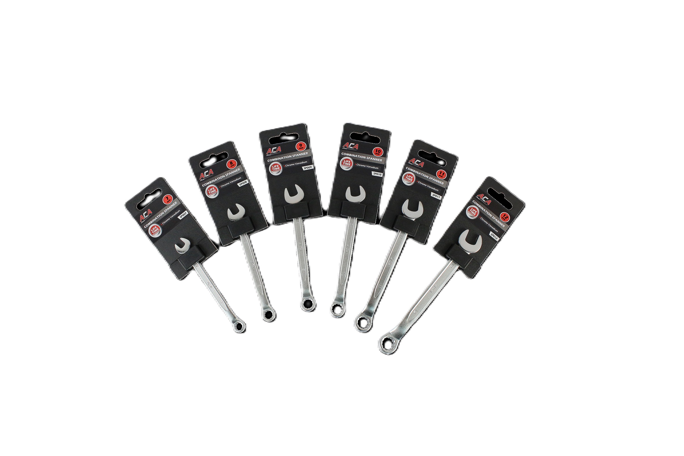 Offset Chrome Vanadium Combination Spanner - Single