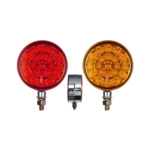 Red/Amber LED Pedestal Double Faced Signal Lamp