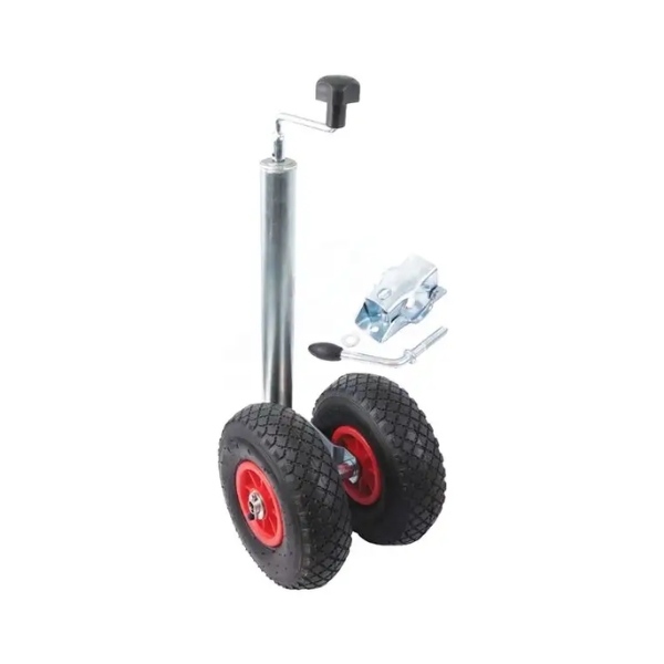 Jockey Wheel Pneumatic Twin Tyre 48mm