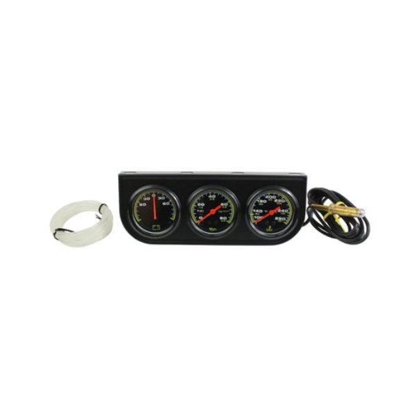 Trisco - Triple Gauge Cluster - Ammeter / Oil Pressure / Water Temperature