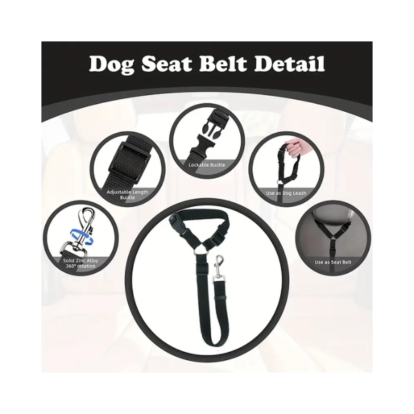 Dog Car Safety Lead 1Pc Assorted Colours - Image 3