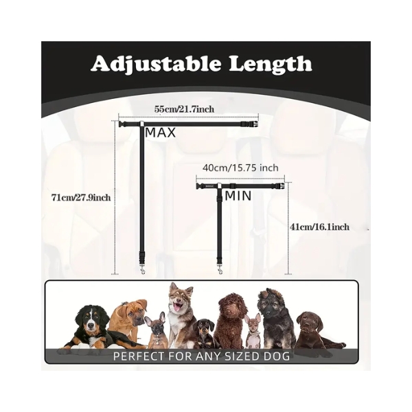Dog Car Safety Lead 1Pc Assorted Colours - Image 4