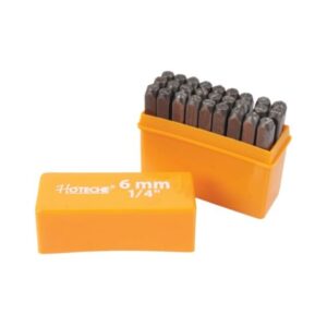 Hoteche 6mm 27 Piece Letter Punch Set