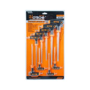Hoteche 9 Piece T-Handle Torx Key Set