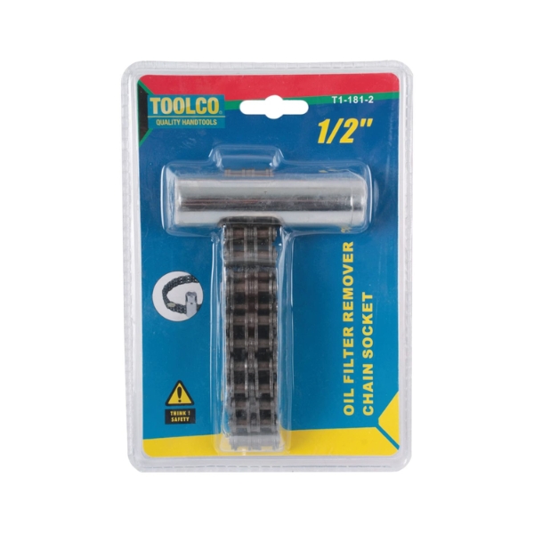 Toolco Oil Filter Remover - 1/2 Inch Chain Socket - Image 2