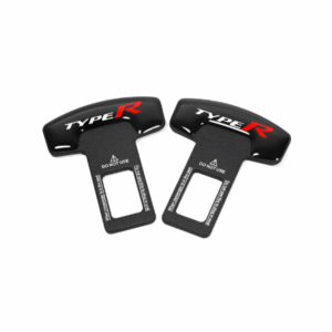 Seat Belt Canceller Clips TYPE R Logo - Pair