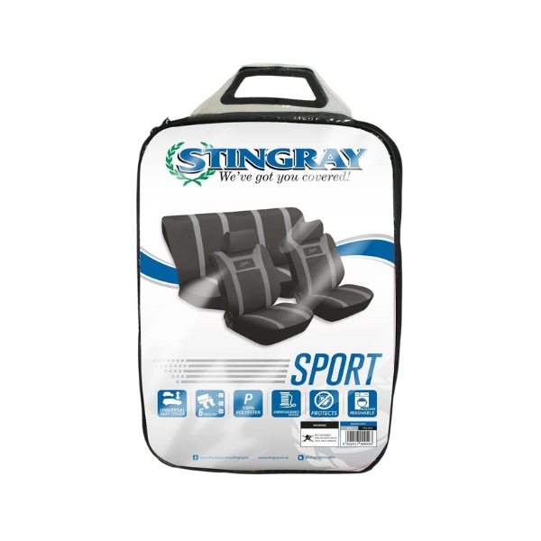 Car Seat Cover Sport 6Pc - Image 4