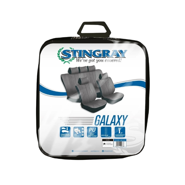Car Seat Cover Galaxy 11Pc - Image 2