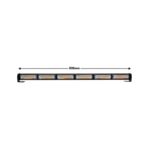 Roof Top Strobe Light Amber 6 LED 80cm