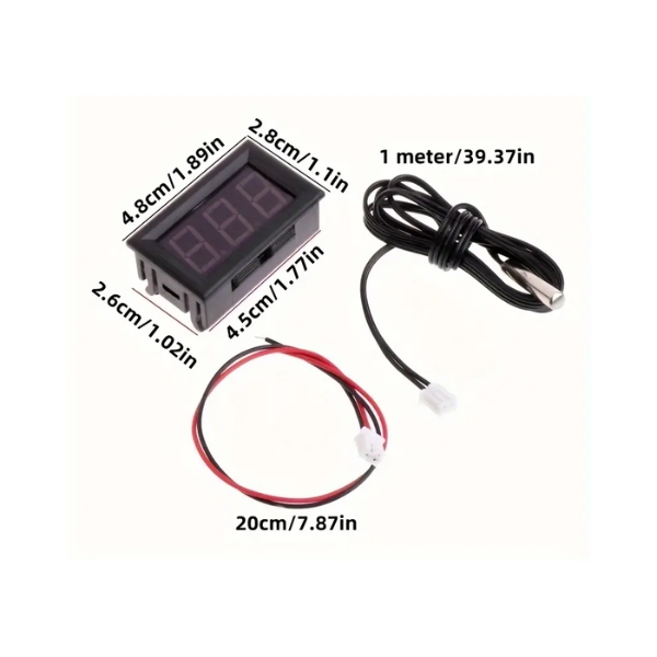 Digital Thermometer 5V/12V LED - Image 5