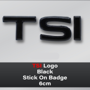 Badge TSI Black - 6cm