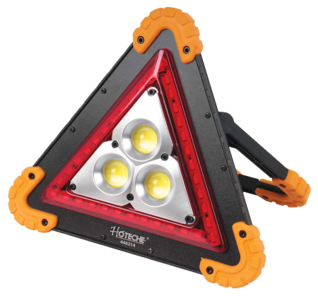 Warning Triangle LED 15W 1100LM Rechargeable