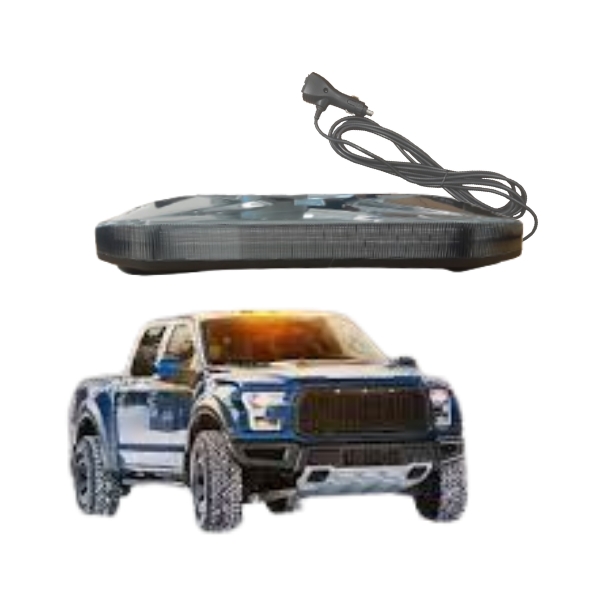 Truck-Lamp LED Warning Light Bar – Clear & Amber
