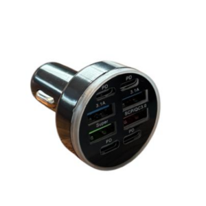 Cigarette Socket Car Charger 8 Port Fast Charger