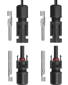MC4 PV Solar Connectors Male & Female - 2 Pair