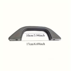 Plastic Door Handle for Campers - Black