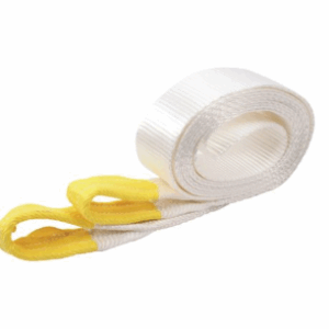 Tow Strap White Nylon 6 Ton 75mm x 3mm x 5m
