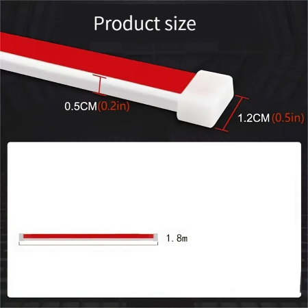 Dynamic LED Car Hood Light Strip White - 1.8m - Image 6