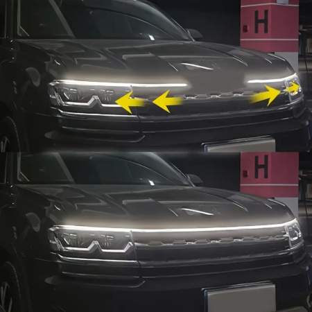 Dynamic LED Car Hood Light Strip White - 1.8m - Image 4