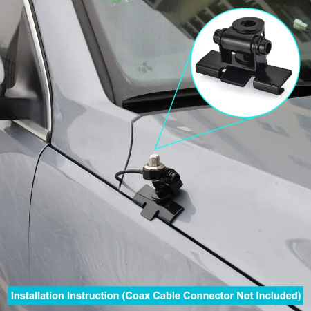 Vehicle Antenna Mounting Bracket with 16mm Hole - Image 3