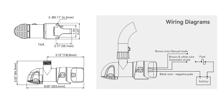 Seaflo - Narrow Low Profile Water Level Sensing Automatic Bilge Pumps 14A Series - Image 8