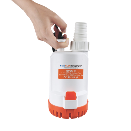 Seaflo 18 Series 1500GPH Handy Submersible Pump - Image 2