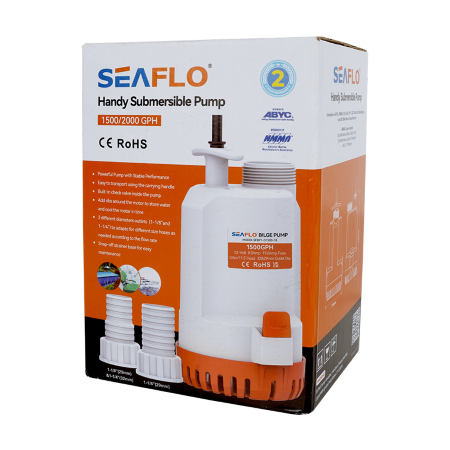 Seaflo 18 Series 1500GPH Handy Submersible Pump - Image 3