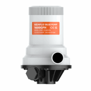 Seaflo Dual Port Livewell Pump 1600GPH 12V 8.4A