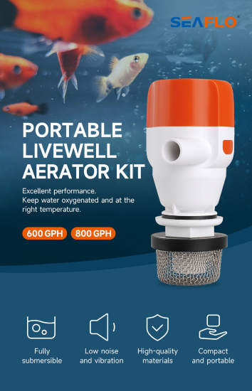 Seaflo Portable Livewell Aerator Kit - Image 6