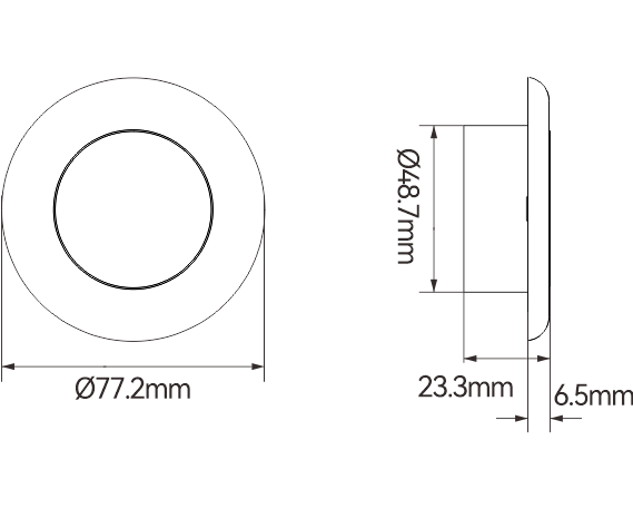 Seaflo - Ceiling Lamp/Light 6 LED's x 0.2W - Image 2