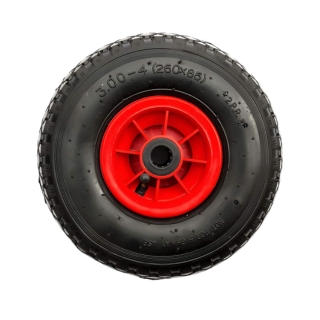 Jockey Wheel Only - 10 Inch Pneumatic Rubber Wheel - Image 2