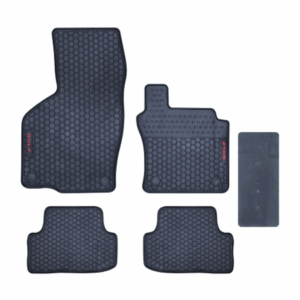Car Mat Set Latex - VW Golf 7/8 Red Golf Logo