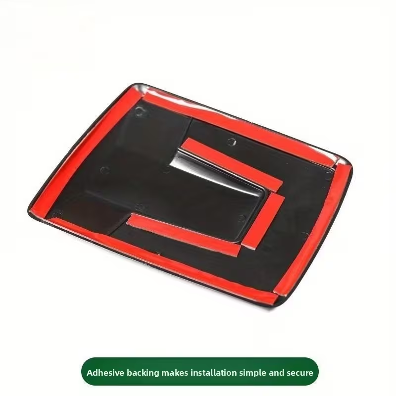 Front Badge Cover – GWM Tank 300 (Matt Black / Carbon Fibre) - Image 2