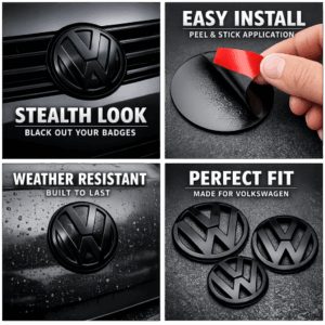 Black Badge Overlays for VW