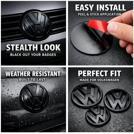 Black Badge Overlays for VW