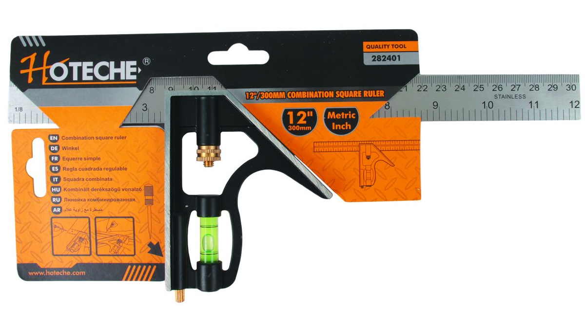 Combination Square Ruler - 300mm
