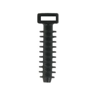 RC Cable Tie Wall Plug (100pcs) - White