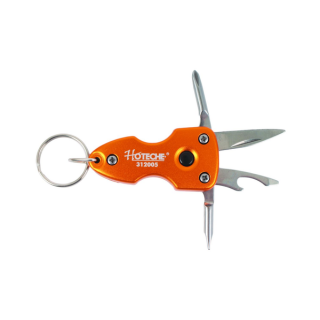 Pocket Knife 4-in-1 with LED + Key Holder