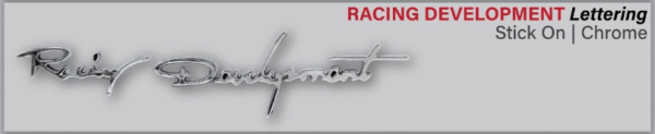 Badge Racing Development Chrome