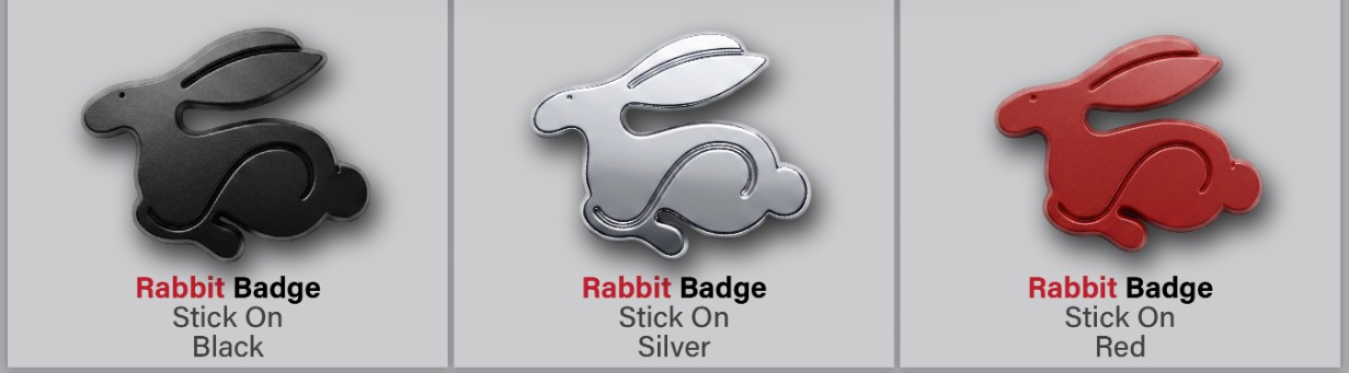 Badge Rabbit Emblem