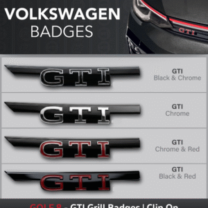 VW Golf 8 GTI - Clip On Grill Badge