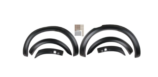 Fender Flares Ford Ranger T8 (2018-2022) - 3 Inch Wide with Sensor Hole